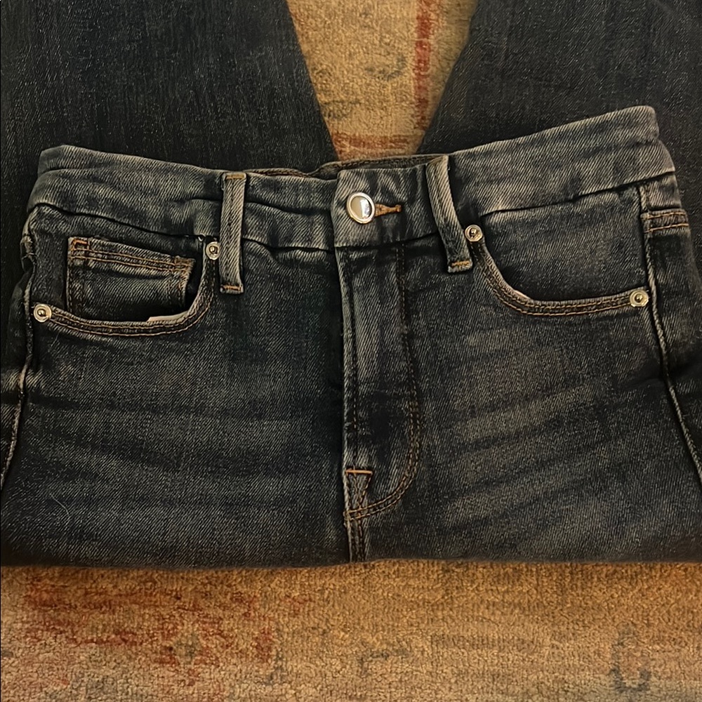 Good American Good Waist- Step Hem Jeans